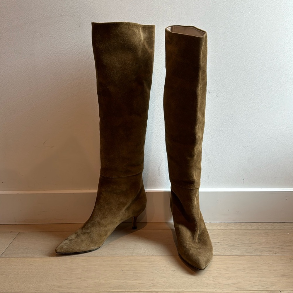 NEIL J RODGERS - TOBACCO EVA SUEDE BOOT SIZE 6.5